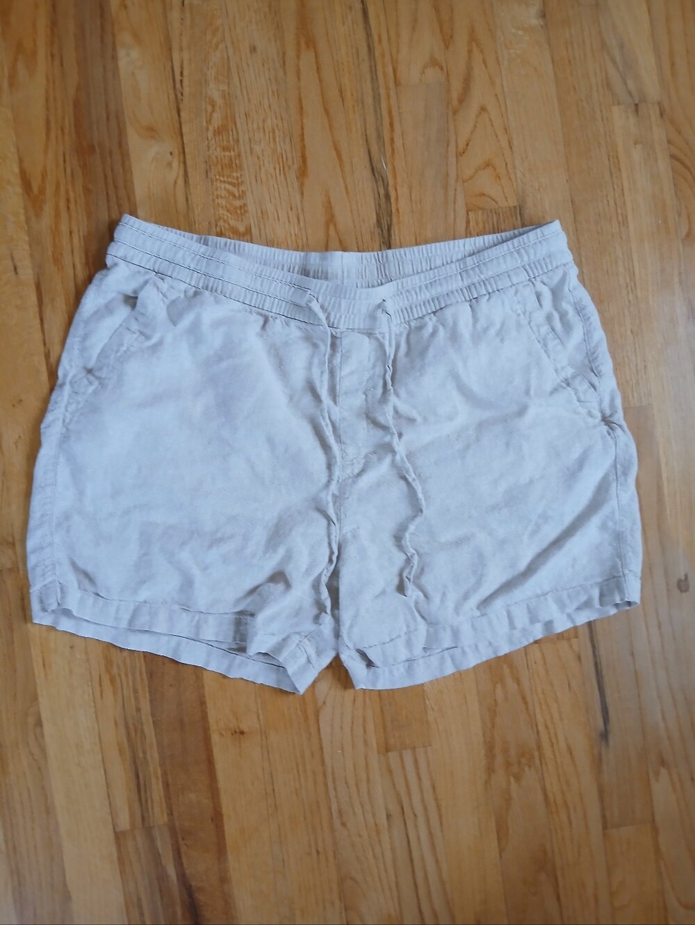 Linen Blend Shorts